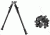 NcStar Compact Stream Line Bipod With Weaver Style Mount/Black ABWS