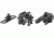 NcStar Precision Grade Compact Bipod Adapters, Set of 3 - ABPGC