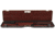 Negrini Compact Scoped Bolt Action Rifle Case, Black/Cognac Leather/Brown, L 45.5in x W 10.875in x D 3.25in 1619LUNGA/5517