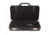 Negrini Compact Two-Sided Hard Gun Case, Black/Black, L19.9in x W14in x D4.7in 3038R/5131