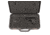 Negrini Compact Two-Sided Hard Gun Case, Black/Black, L19.9in x W14in x D4.7in 3038R/5131