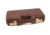 Negrini Leather Model 1911 Handgun Case, Coaba Brown Leather/Navy, 2018SPL/4836