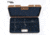 Negrini Luxury Handgun Case - 2 Gun, Nespola Leather Cover/Navy Interior, 2027PL-TAC/4845