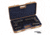 Negrini Luxury Handgun Case - 2 Gun, Nespola Leather Cover/Navy Interior, 2027PL-TAC/4845