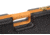 Negrini Luxury Handgun Case - 2 Pistols, Black/Nespola Leather Trim/Bordeaux Interior, 2027LX-TAC/4843
