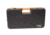 Negrini Luxury Handgun Case - 2 Pistols, Black/Nespola Leather Trim/Bordeaux Interior, 2027LX-TAC/4843
