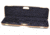 Negrini OU Deluxe High Rib Trap/Sporting Shotgun Case, Navy/Tobacco Leather/Navy Interior, 1657LX/5164