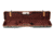 Negrini OU/SXS Deluxe Uplander Ultra-Compact Hunting Shotgun Case, Green/Cognac Leather Trim/Brown Interior, 16405LX/5493
