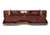 Negrini OU/SXS Deluxe Uplander Ultra-Compact Hunting Shotgun Case, Green/Cognac Leather Trim/Brown Interior, 16405LX/5493