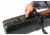 Negrini OU/SXS Deluxe Uplander Ultra-Compact Hunting Shotgun Case, Green/Cognac Leather Trim/Brown Interior, 16405LX/5493