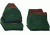 Outdoor Connection Bench Bag, Green Canvas BRB3CLF-28211