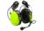PELTOR CH-3 Headset w/Ptt Hard Hat Attached, Black/Yellow, MT74H52P3E-111
