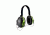 Peltor X4B Behind-the-Head Earmuffs, Black, 10 EA/CS, Black, One Size Fits Most UU008197848