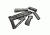 PRO AA47 AK47 STOCK SET BLK
