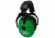 Pro-Ears ReVO Electronic Passive Ear Muffs - Neon Green ER300-NG
