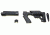 Pro Mag Archangel Tactical Shotgun Stock System for Remington 870,Black Polymer AA870
