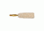Pro-Shot Pro-Shot Bore Mop .35-.40 Calibers, White w/ Brass Core, MP38