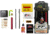 Pro-Shot Coated Rod Universal Pistol Gun Cleaning Kit, Black, From .22-.45 Cal. BLACK-PISTOL