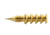 Pro-Shot Pro-Shot Revearse Spear Tip Jag, Tactical Pull Through System, 6.5mm, Bronze, TJ6.5, Brass, TJ6.5