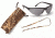 Pyramex Rendezvous Ducks Unlimited Shooting Eyewear - Gray Lens, Black Frame w/ Neoprene Case, Microfiber Cleaning Bag and Camo Breakaway Cords DUSB2820ST3
