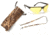 Pyramex Rendezvous Ducks Unlimited Shooting Glasses - Amber Lens, Black Frame w/ Neoprene Case, Microfiber Cleaning Bag and Camo Breakaway Cords DUSB2830ST3