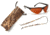 Pyramex Rendezvous Ducks Unlimited Shooting Glasses - Sun Block Bronze Lens, Black Frame w/ Neoprene Case, Microfiber Cleaning Bag and Camo Breakaway Cords DUSB2835ST3