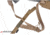Raptor Tactical Three Point Reflex Sling Adapter, Coyote Brown, RT-REFXADP-CB