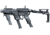 Recover Tactical P-IXMG PG9 SR20 Metal Front Guard Folding Brace, Black, 0, PIXPMG-FBR-01
