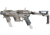 Recover Tactical P-IXMG PG9 SR20 Metal Front Guard Folding Brace, FDE, 0, PIXPMG-FBR-02