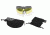 Revision Stingerhawk  Lens Military Eyewear Deluxe Kit w/ Clear, Hi-Yellow Contrast, Solar Gray, and Midnight Mirror Lens4-0152-0027