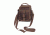 Rothco Canvas &amp; Leather Travel Shoulder Bag, Brown, 2815-Brown
