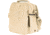 Rothco Canvas &amp; Leather Travel Shoulder Bag, Khaki, 28360-Khaki