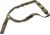 RUKX Gear Tactical Single Point Bungee Sling, Green, ATICT1PSG