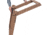 Rush Creek Creations 10 Deer Camp Gun Rack, Brown, 20 x 27 x 28, 37-0119