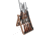 Rush Creek Creations 10 Deer Camp Gun Rack, Brown, 20 x 27 x 28, 37-0119