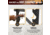 Rush Creek Creations 3 Gun Wall Rack, Black, 38-3039