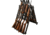 Rush Creek Creations Fold &amp; Go Aluminum 10 Gun Stand, Black, 38-5010