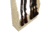 Rush Creek Creations Free Standing Wood 7-Gun Storage Rack, Natural Pine Light, 39-4001