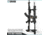 Savior Equipment 3-Slot Adjustable Wall Rack, Black, RK-WALL-ADX3-BK