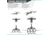 Savior Equipment 3-Slot Adjustable Wall Rack, Gray, RK-WALL-ADX3-GS