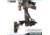 Savior Equipment 3-Slot Angle Adjustable Rafle Wall Rack, OD Green, 12in W x 3.5in H x 8.5in D, OD Green, Top: 12in W x 3.5in H x 8.5in D ; Bottom: 12.5in W, RK-WALL-ADX3-OG
