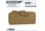 Savior Equipment American Classic Shorty Double Rifle Case, 28in, Dark FDE, RB-2812DG-V1-TN