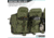 Savior Equipment American Classic Shorty Double Rifle Case, 32in, OD Green, RB-3212DG-V1-OG
