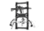 Savior Equipment Horizontal Wall Rack, Black, RK-ARC5FG-WM-BK