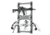 Savior Equipment Horizontal Wall Rack w/10 Hooks, Grey, 43.5in H x 22.3in W x 0.75in D, RK-ARC5FG-WM-GS