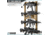 Savior Equipment Horizontal Wall Rack, RAL 8000 Tan, RK-ARC5FG-WM-TN