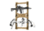 Savior Equipment Horizontal Wall Rack w/10 Hooks, RAL 8000 Tan, 43.5in H x 22.3in W x 0.75in D, RK-ARC5FG-WM-TN