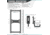 Savior Equipment Horizontal Wall Rack w/10 Hooks, Green, 43.5in H x 22.3in W x 0.75in D, RK-ARC5FG-WM-OG