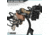Savior Equipment Mobile Firearm Rack, Black, RK-RIF6-ST-BK