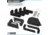 Savior Equipment Pistol Rack, 4-Slot, Black, RK-HAND-XFOUR-BK
